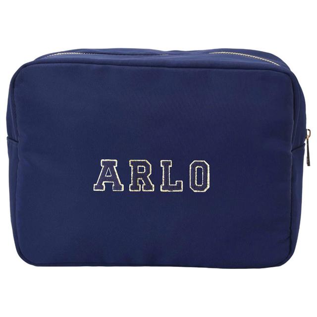 The Happy Tribe - Personalized Large Pouch - Navy