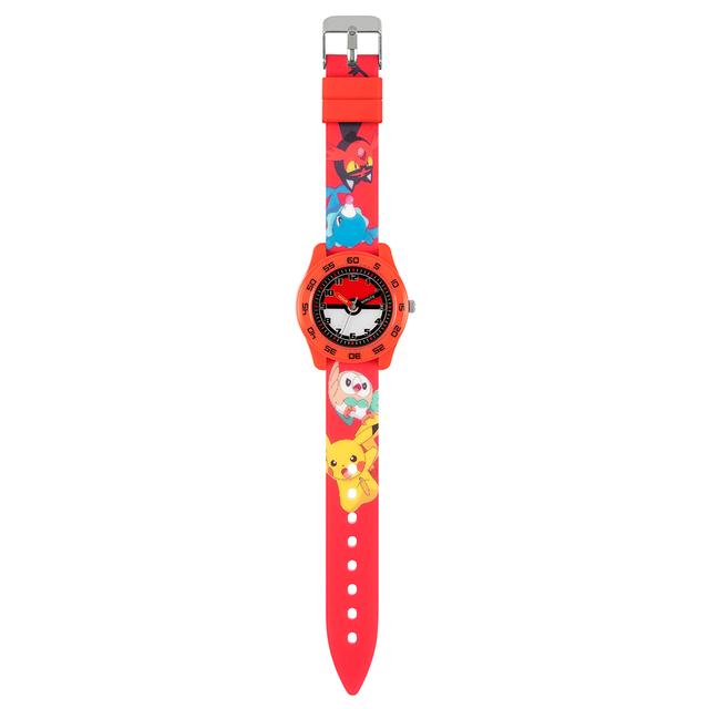 Disney - Pokemon Time Teacher Watch - Red