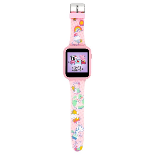 Disney - Peppa Pig Silicone Strap Smart Watch - Pink