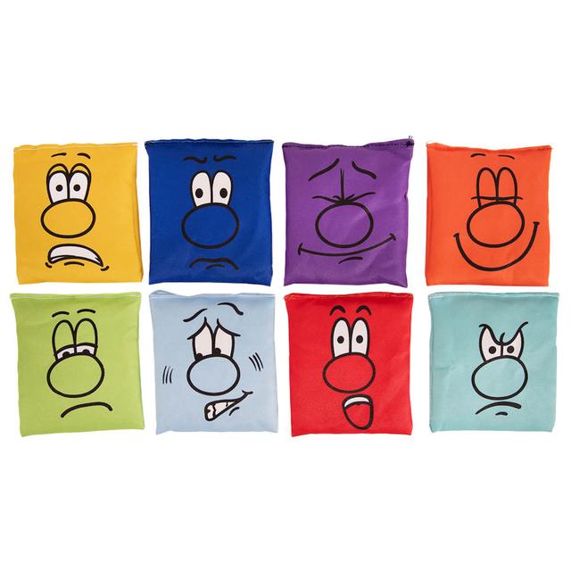 TTS - Emotion Faces Bean Bags - 8pcs