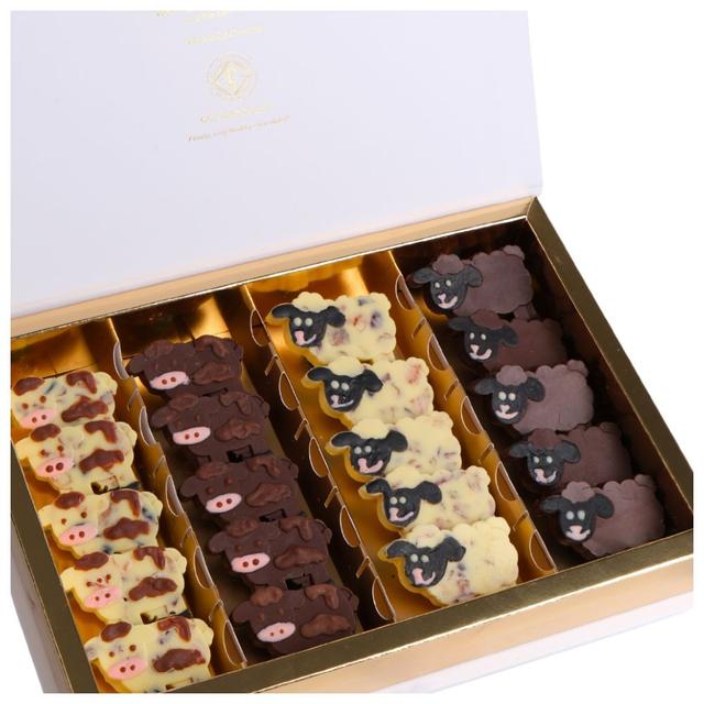 Co Chocolat - Qurbani Animals Chocolate In Traditional Flatbox - 20pcs