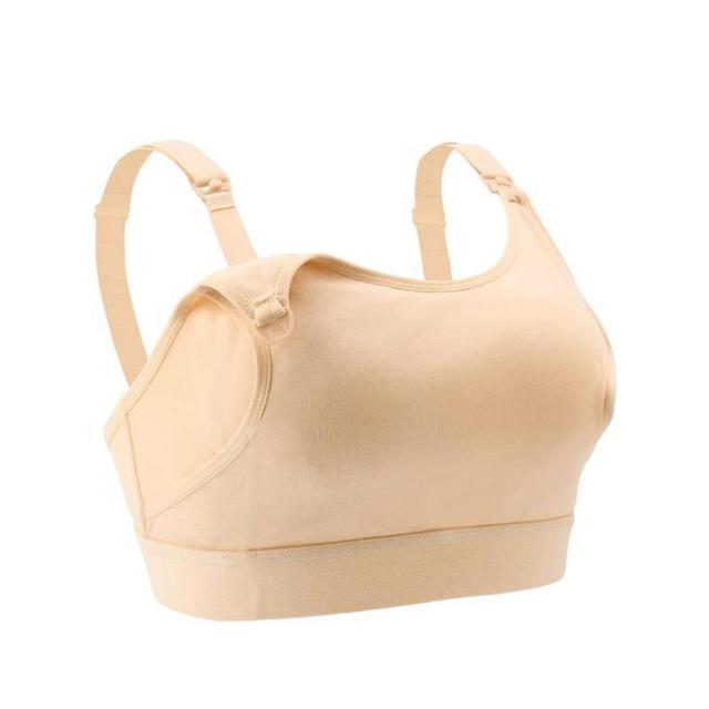 Momcozy - Breast-Pumping And Breastfeeding Bra - Beige