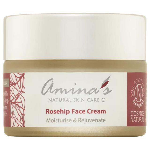 Amina's Natural Skin Care - Organic Rosehip Face Cream - 50ml