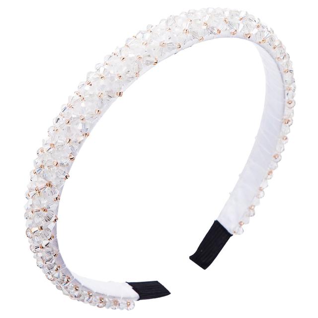 D' Daniela - Girls Erica Headband - White Embroidery