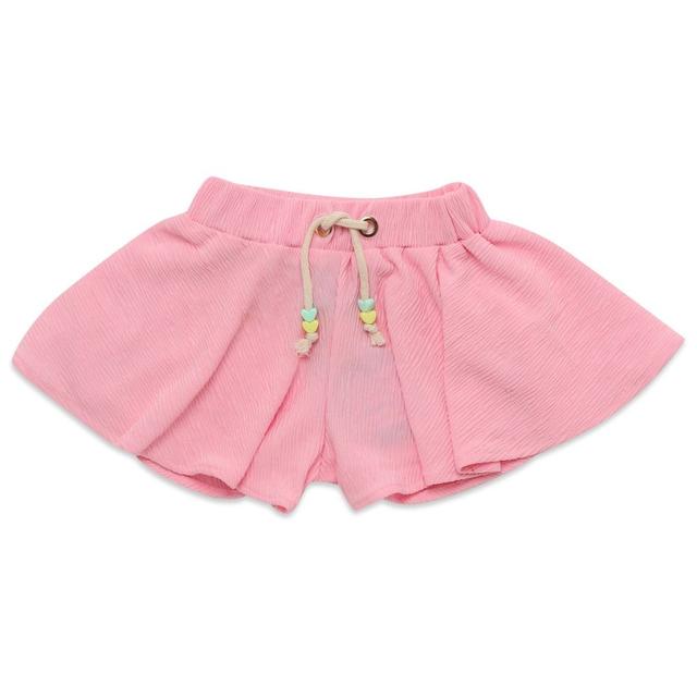 Little Kangaroos - Girl Knitted Shorts - Ballet Pink