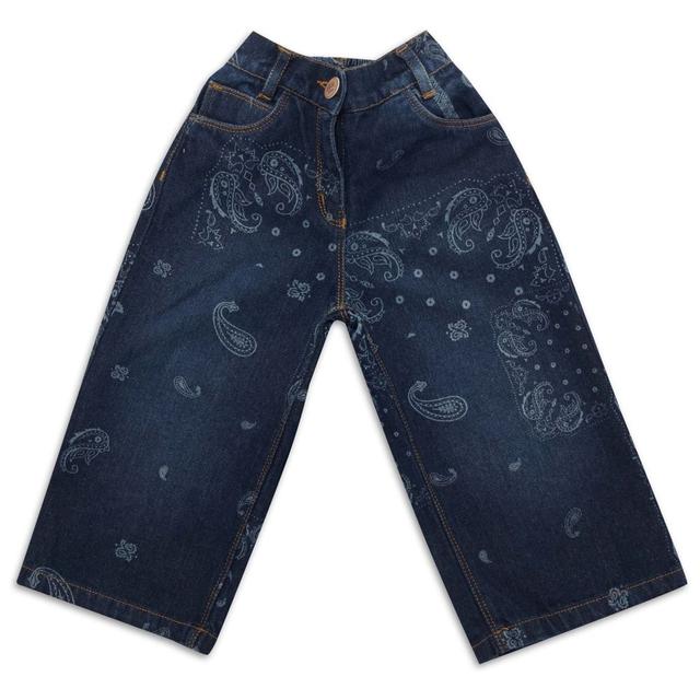 Little Kangaroos - Girl Flare Denim Jeans - Dark Blue