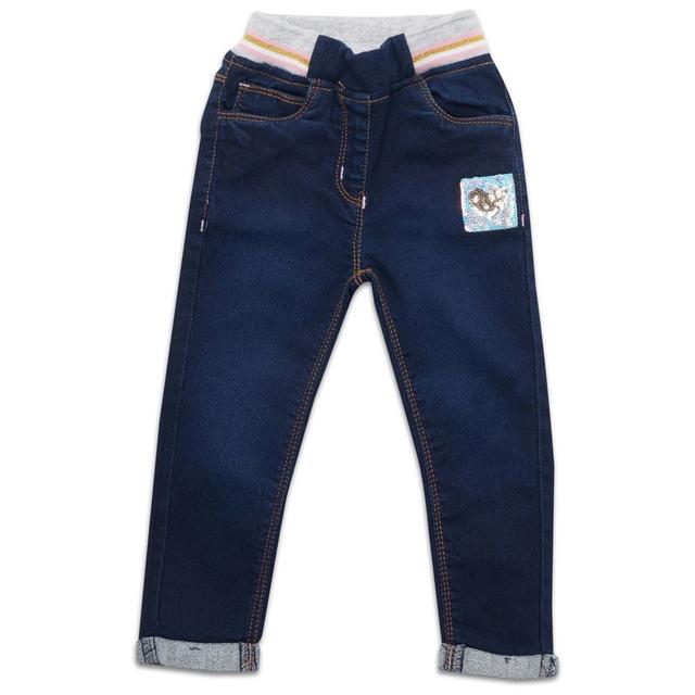 Little Kangaroos - Girl Denim Jeans - Dark Blue