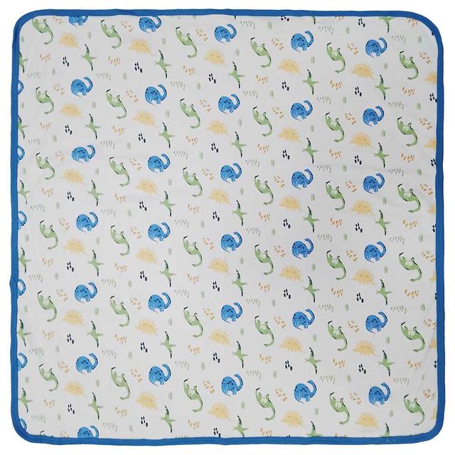 Smart Baby - Baby Boy Hooded Blanket - Forest Blue