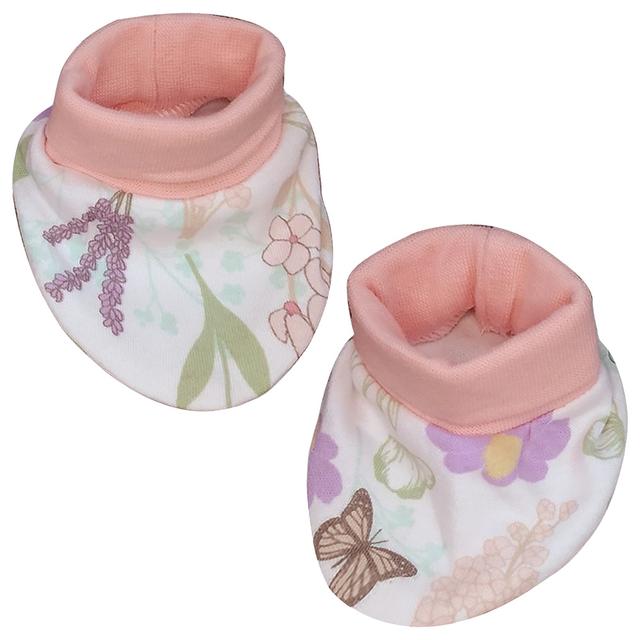 Smart Baby - Baby Girl Printed Booties - Pink