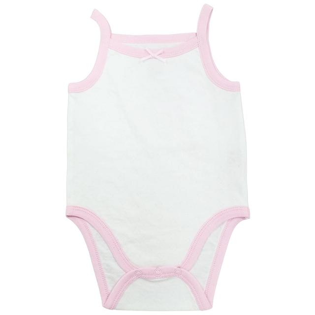 Smart Baby - Sleeveless Organic Bodysuit - Pink