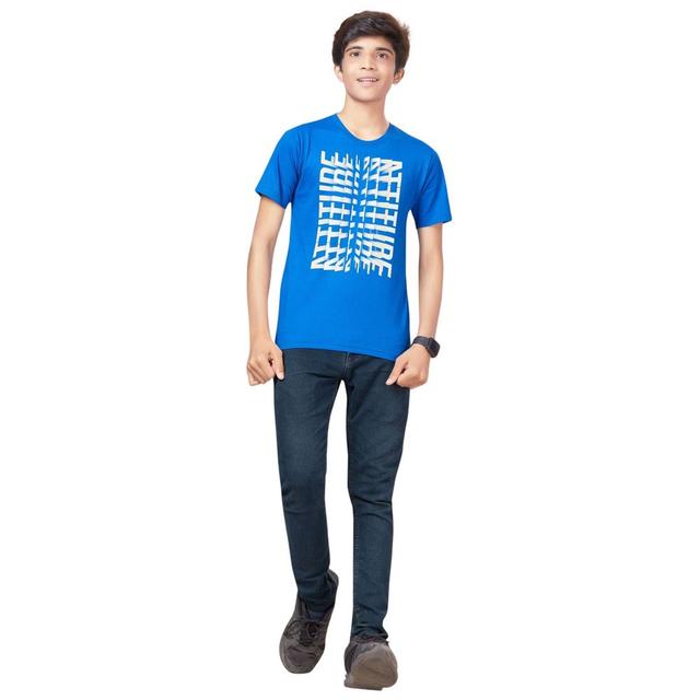 Nexgen Juniors - Boy Half Sleeves T-Shirt - Royal Blue