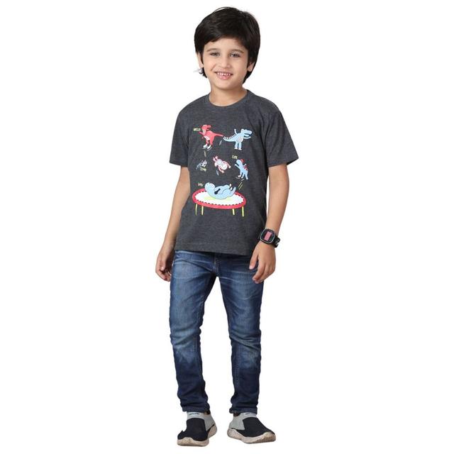 Nexgen Juniors - Boy Round Neck T-Shirt - Mellange