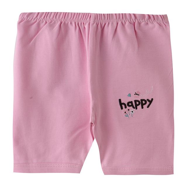 Smart Baby - Baby Girl Plain Shorts - Pink