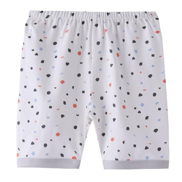 Smart Baby - Baby Boy All Over Printed Shorts - White