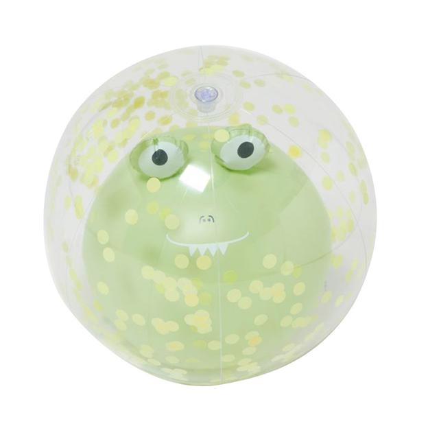 Sunnylife - Cookie The Croc 3D Inflatable Beach Ball - Light Khaki