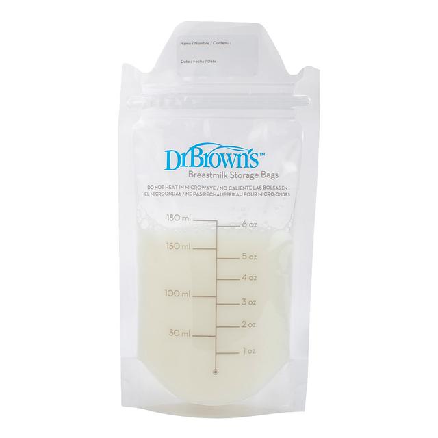 Dr. Brown's - Breastmilk Storage Bag - 180 ml - 50pcs