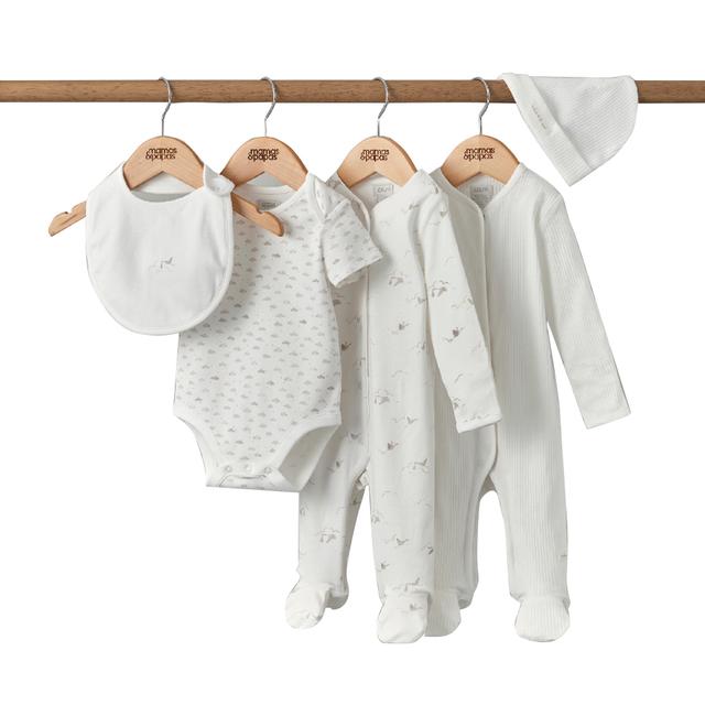 Mamas & Papas - 5pc-Set - Stork Starter Set - White