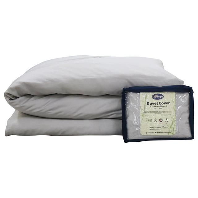 Silentnight - Bamboo Duvet Cover - Grey - 200 x 200 cm