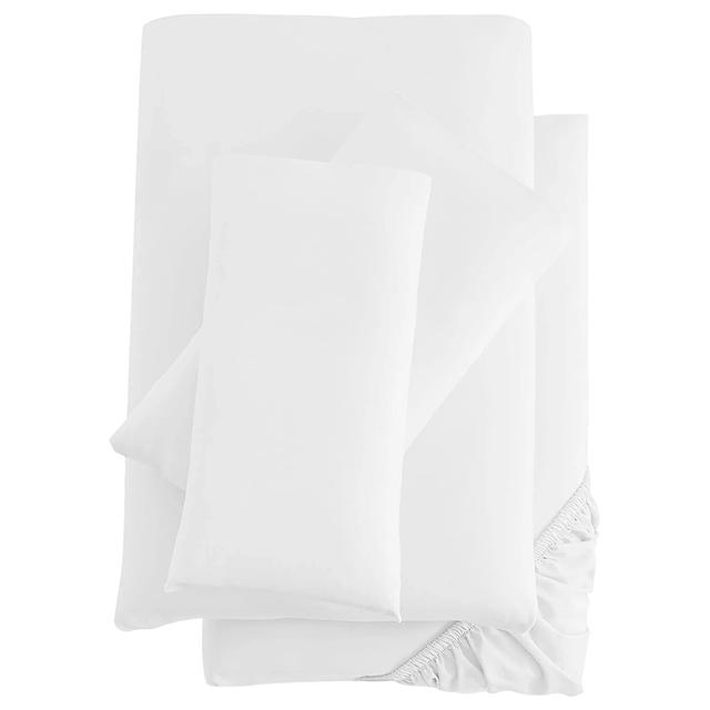 Silentnight - Bamboo Fitted Sheet - White - 180 x 200 cm