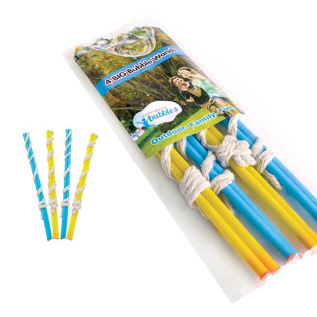 South Beach Bubbles - Big Bubble Wands - 4pcs