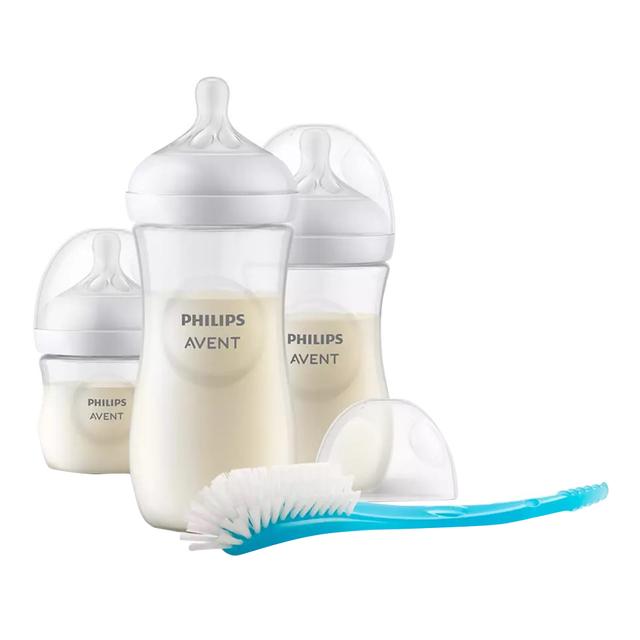 Philips Avent - Natural 3.0 Feeding Newborn Gift Set With 3 Bottles