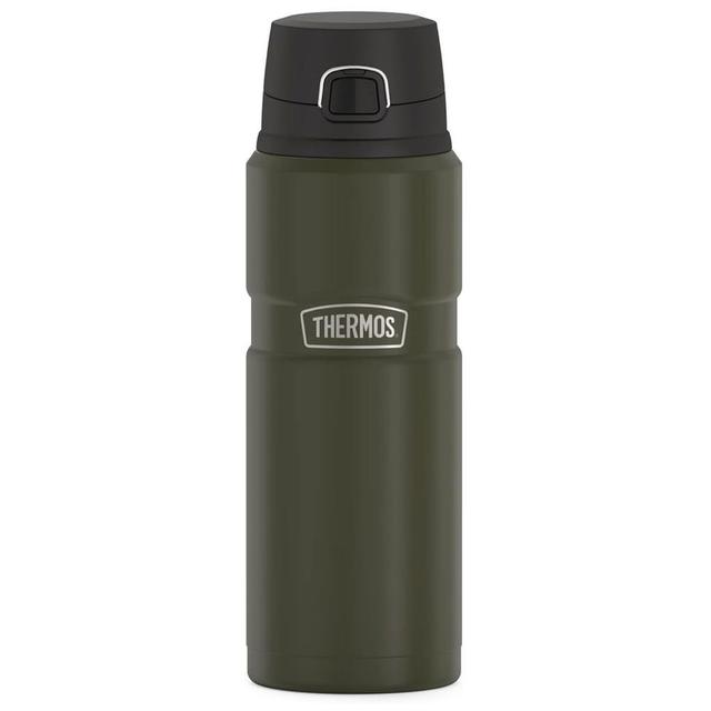 Thermos - Vacuum Insulated Thermal Bottle - Army Green - 710 ml