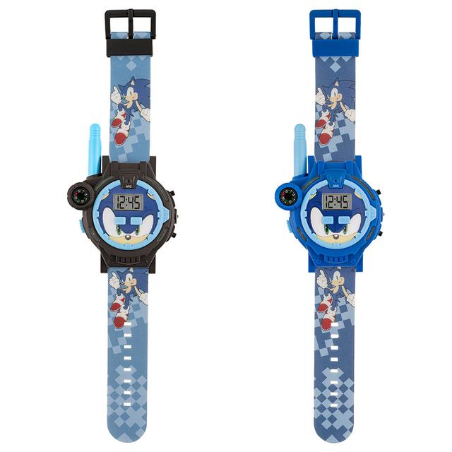 Disney - Sonic The Hedgehog Walkie-Talkie Watches - 2 Pcs - Blue