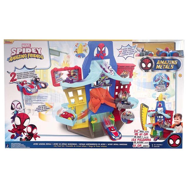 Disney - Spidey N Friends City Track Set