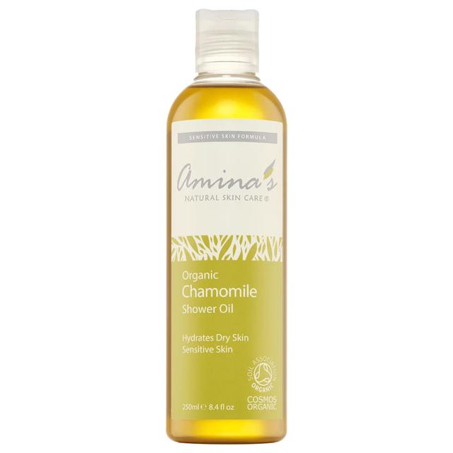 Amina's Natural Skin Care - Organic Chamomile Shower Oil - 250 ml