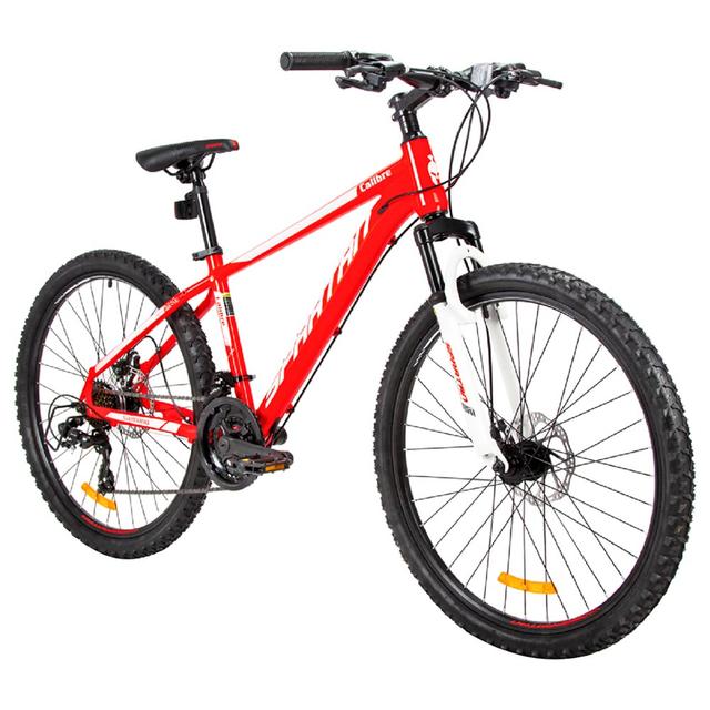 Spartan - 26 Inch Calibre Hardtail MTB - Flame Red