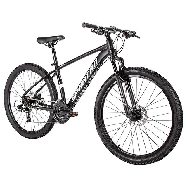 Spartan - 27.5 Inch Calibre Hardtail MTB - Charcoal Black