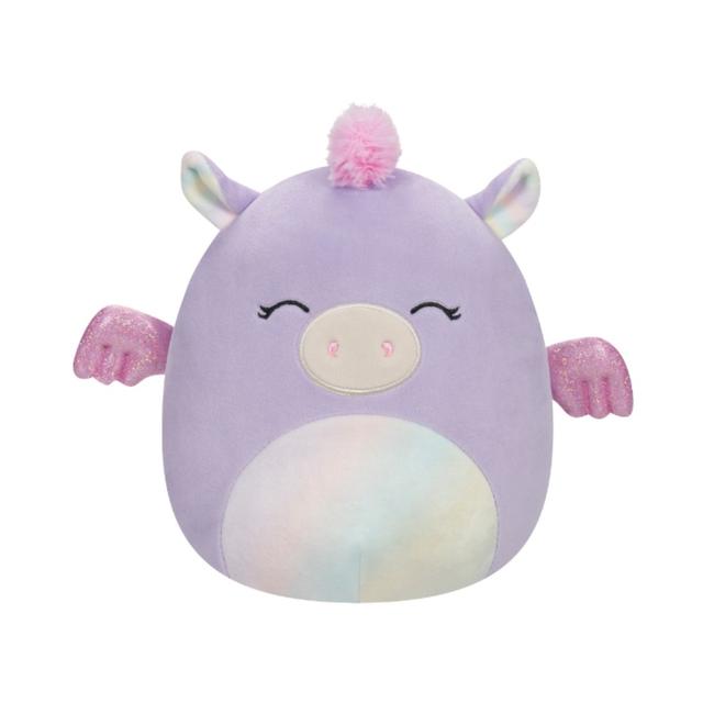 Squishmallows - Rei Pegasus Plush Toy - Pink/Purple - 7.5-Inch