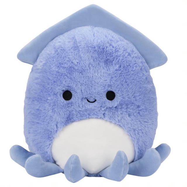 Squishmallows - Stacy Periwinkle Squid Fuzzamallow Plush Toy - Blue - 12-Inch