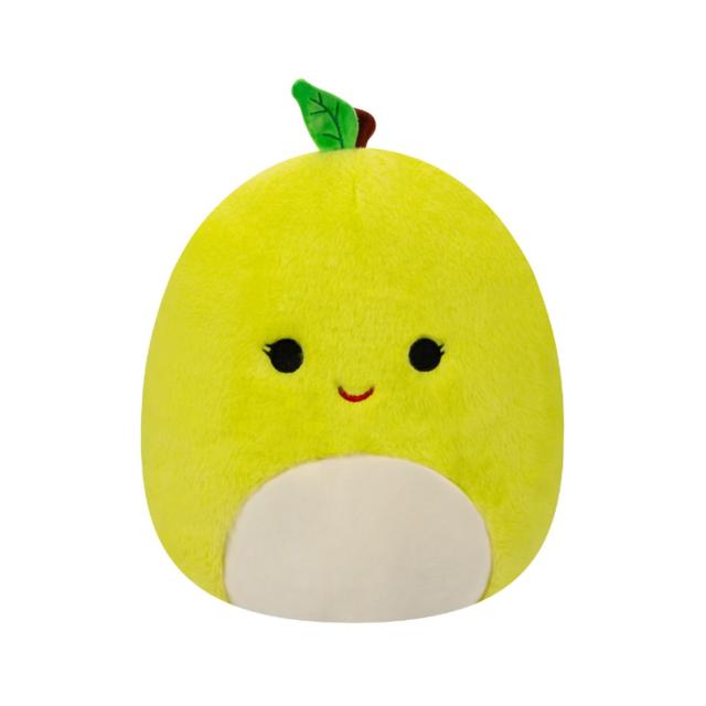 Squishmallows - Fuzzamallows Ashley Apple Plush Toy - Green - 12-Inch