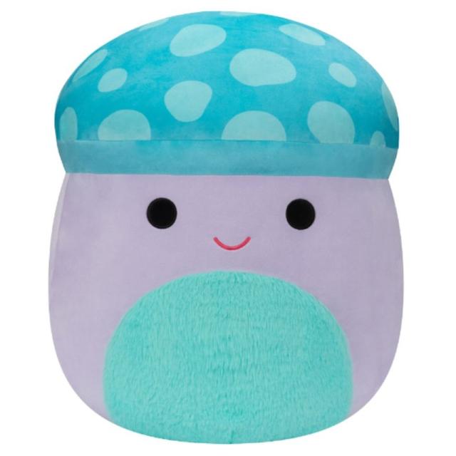 Squishmallows - Pyle Mushroom w/ Fuzzy Belly Plush Toy - Purple/Blue - 16-Inch