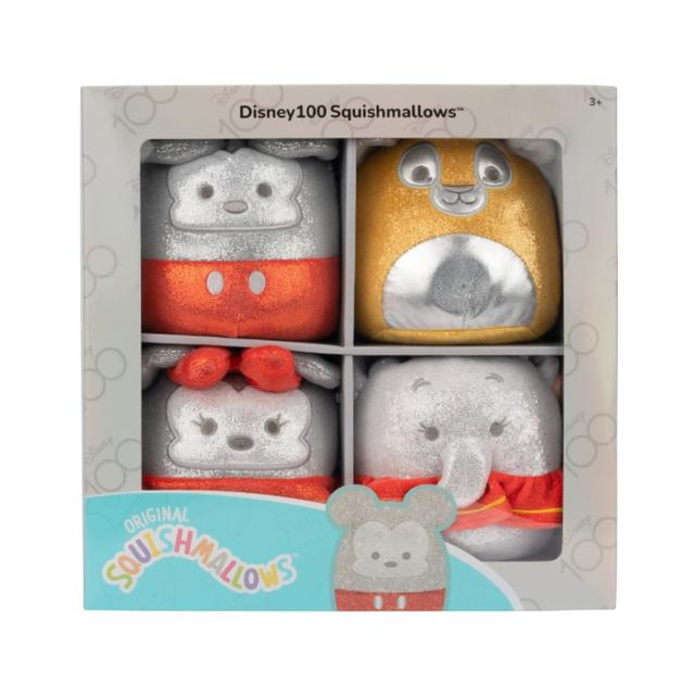 Squishmallows - Disney 100 Plush Box Set - 4pcs - 5-Inch