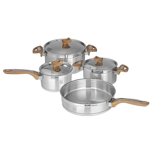 Serenk - Stainless Steel Cookware 7pcs-Set