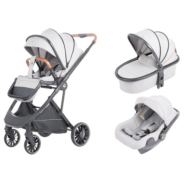 Bumble & Bird - 3-in-1 Modular Travel System - Grey