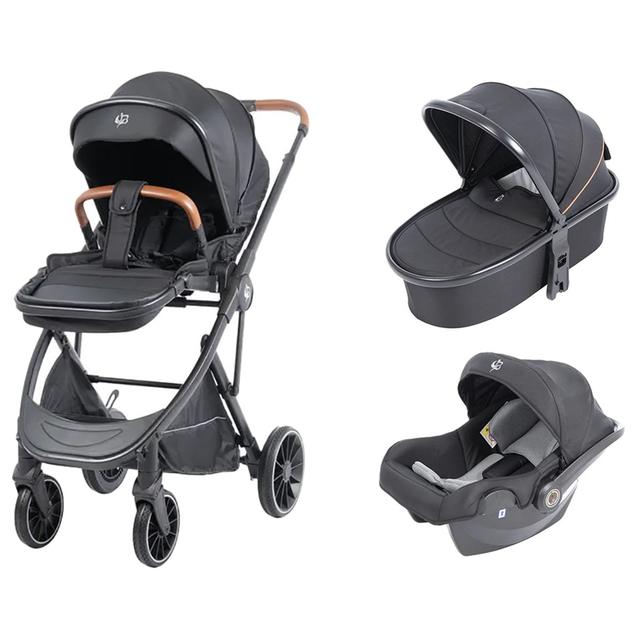 Bumble & Bird - 3-in-1 Modular Travel System - Black