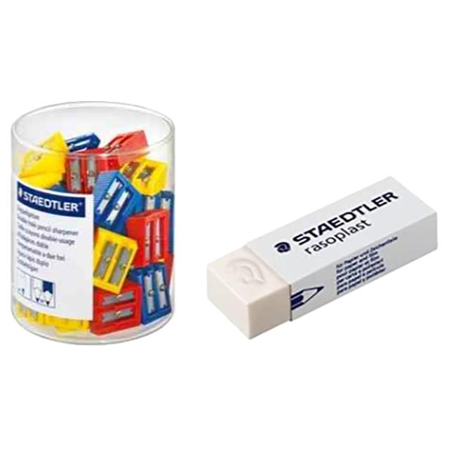 Staedtler - Eraser And Sharpeners - 21pcs