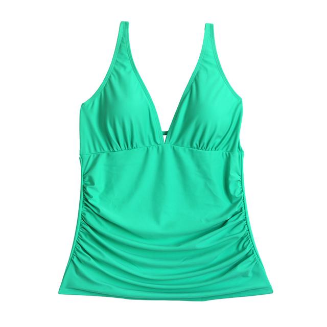 Turquoise - Women's Swimwear Top - Green