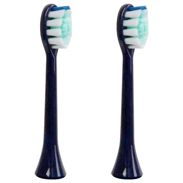 Bomidi - Tx5 Electric Head Soft Bristle Long Lasting Toothbrush - Pack of 2 - Blue