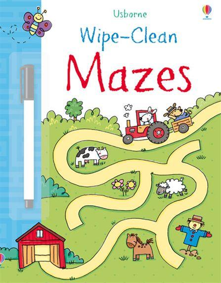 Usborne - Wipe-clean mazes