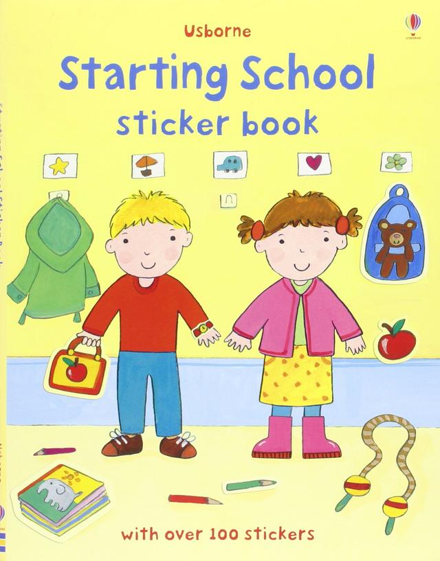 Usborne - Starting school sticker book