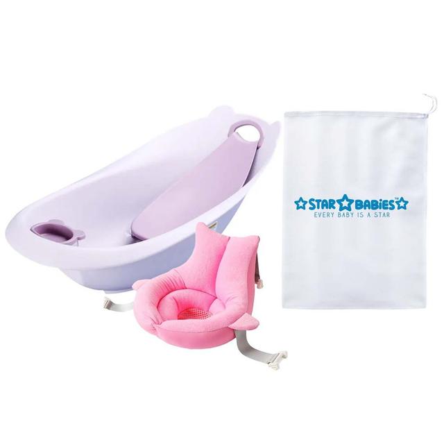 Star Babies - Stage Bathtub w/ Sink Bather - Pack Of 2 - Pink