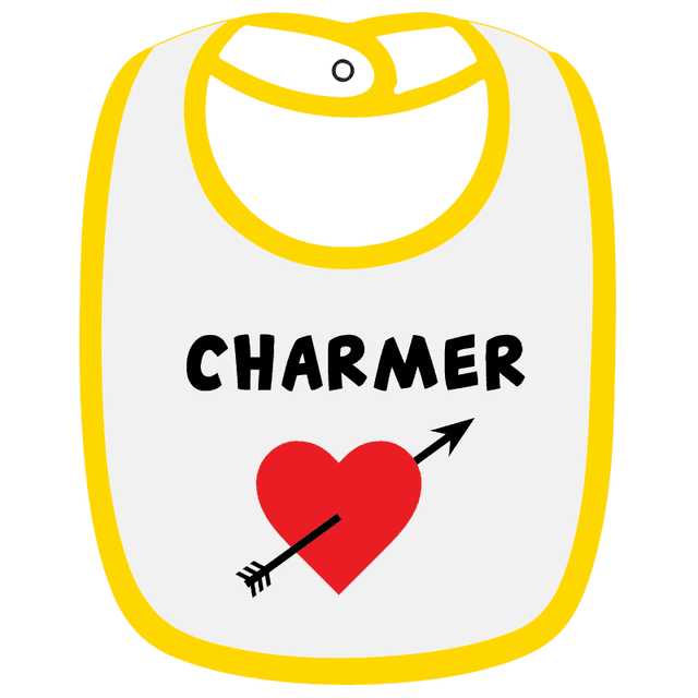 Twinkle Hands Charmer Baby Bib