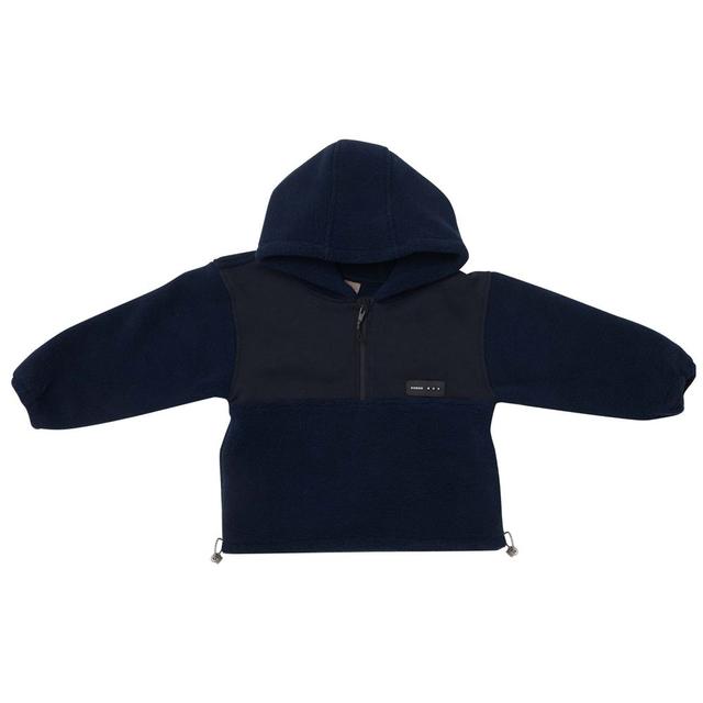 Little Kangaroos - Boy's Hooded Sweatshirt - Navy Blue