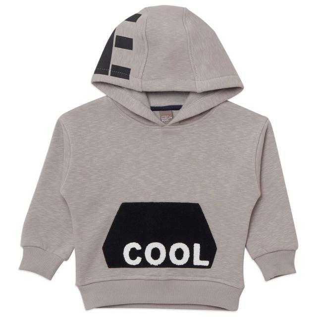 Little Kangaroos - Boy's Hooded Sweatshirt - Grey