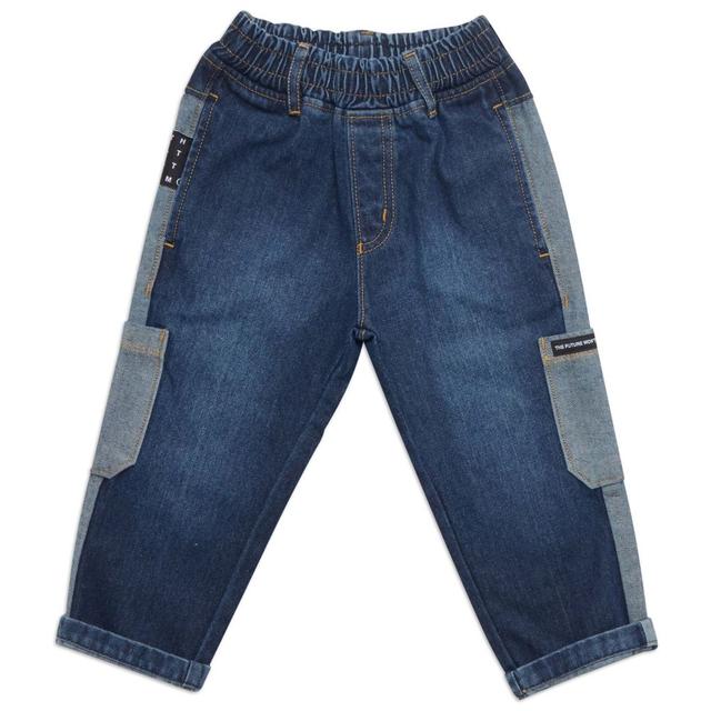 Little Kangaroos - Boy's Denim Jeans - Dark Blue