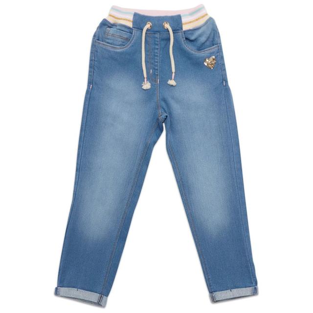 Little Kangaroos - Girl's Denim Jeans - Faded Blue